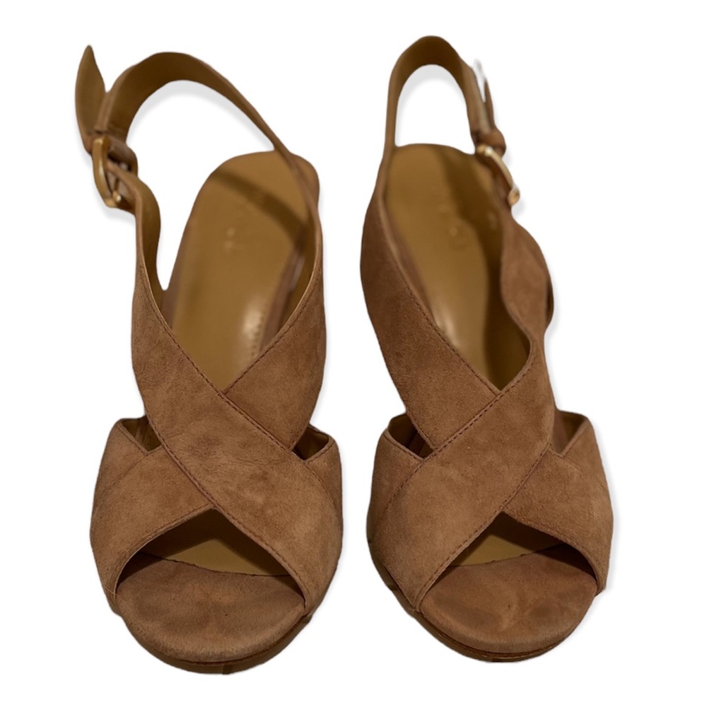 Michael Michael Kors Heel Sandals - Tan, size 7